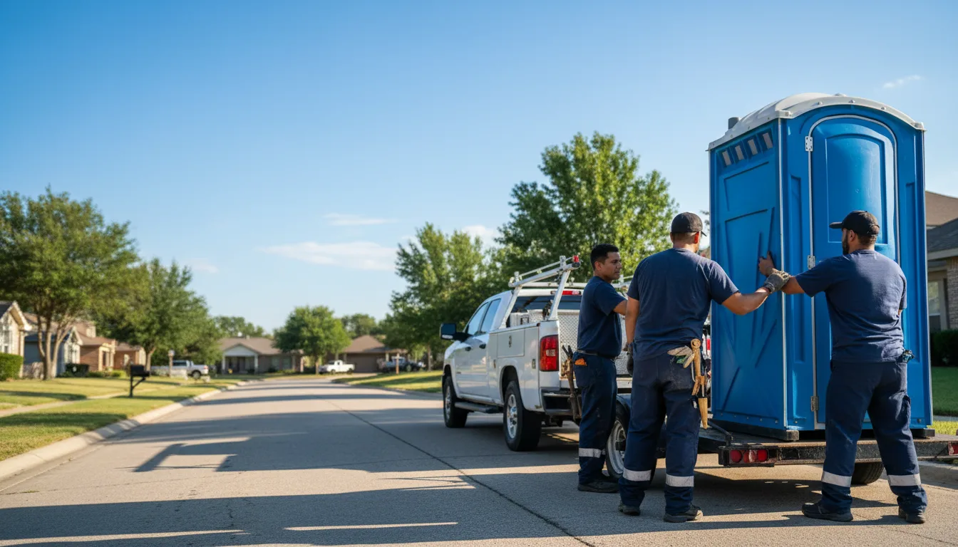 Portable Toilet Rental in Mineral, TX near me